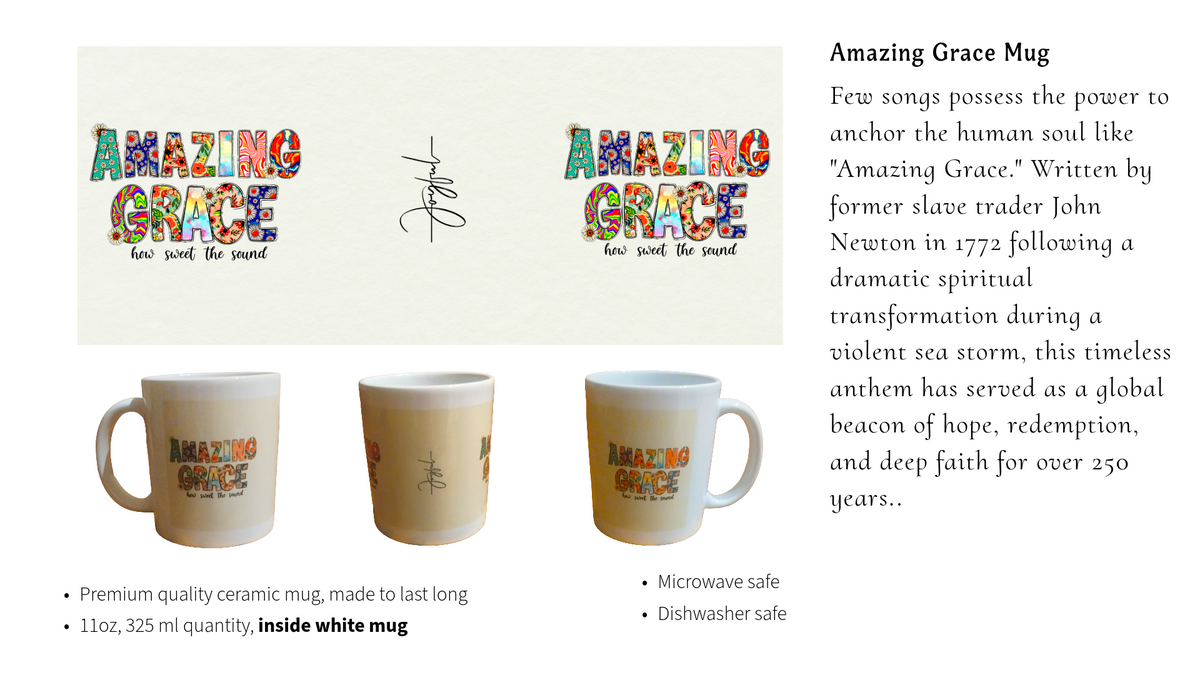 Ceramic Mug (11oz, 325ml) Inspiring Daily Faith