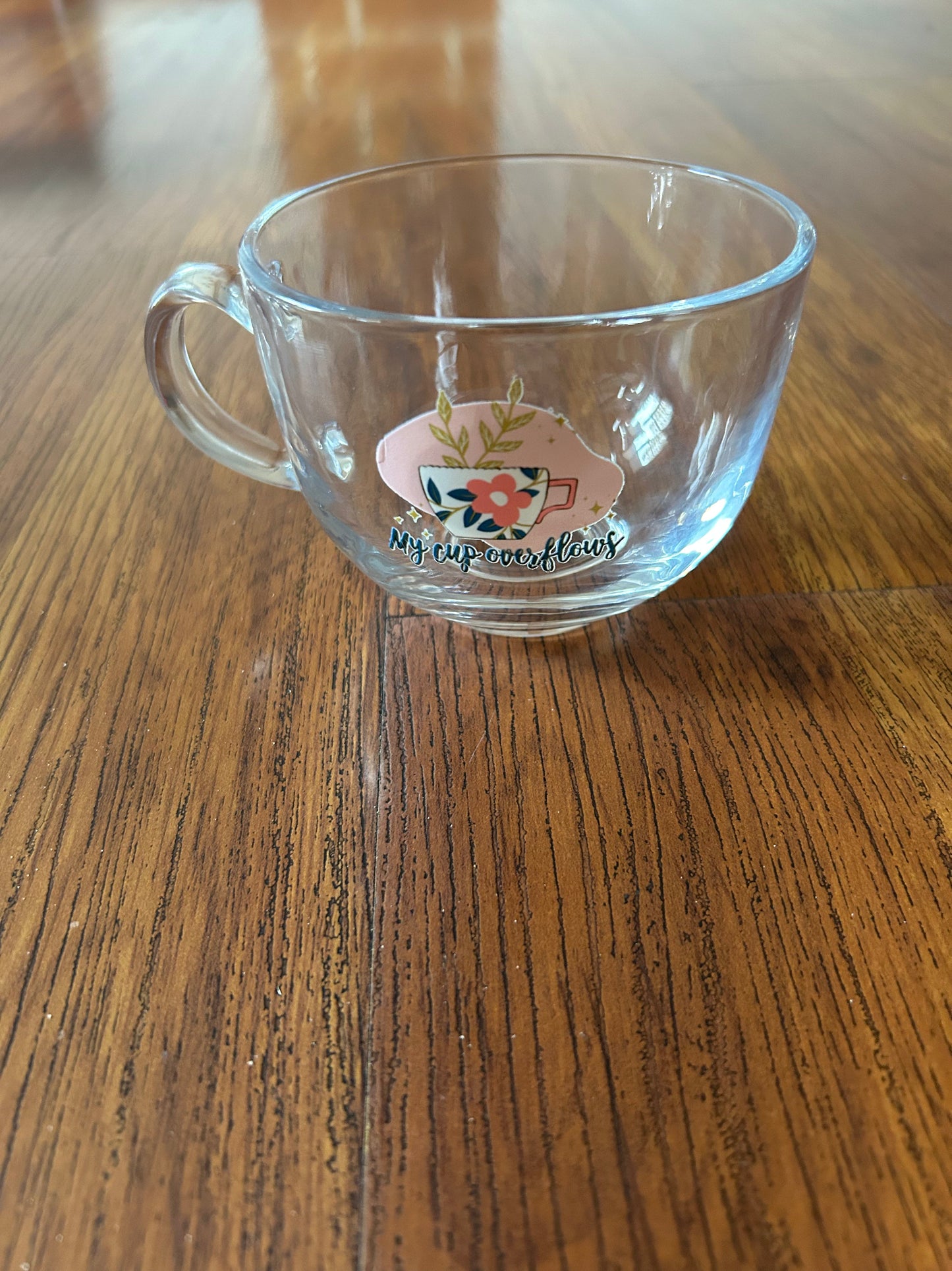 #3 Glass Cups, One of a type