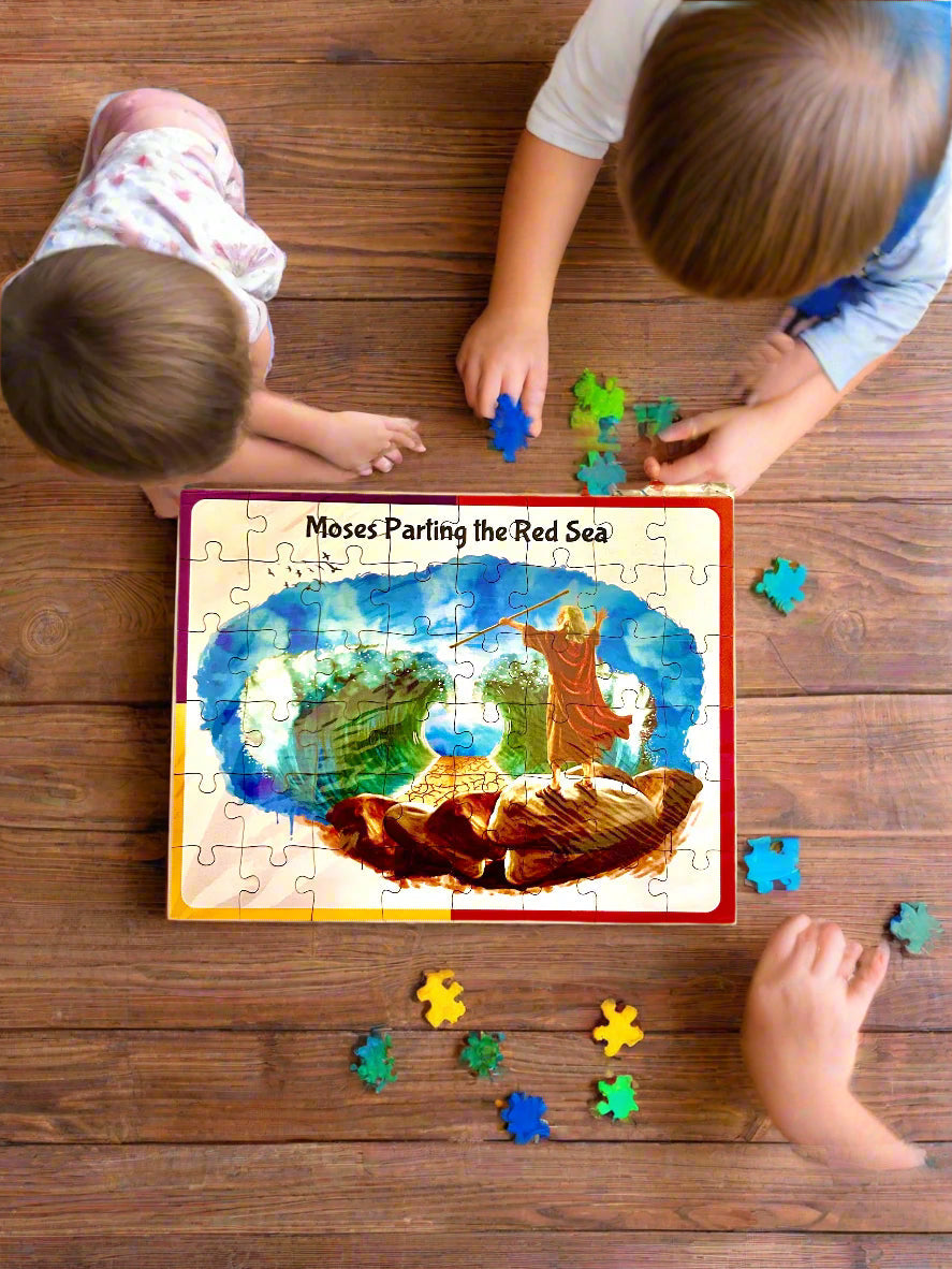 Set of 4 Christian Puzzles (Value Pack)