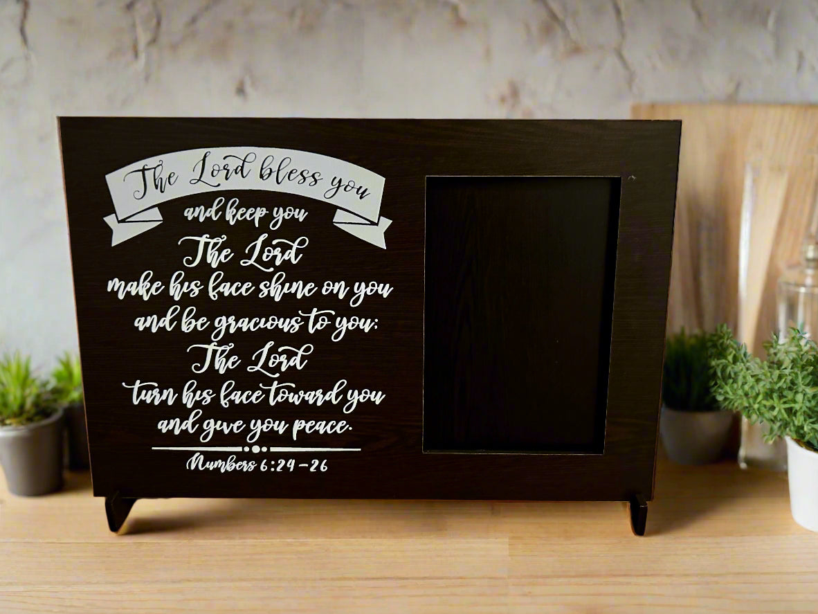Priestly Blessing Photo Frame- Aaronic Blessing