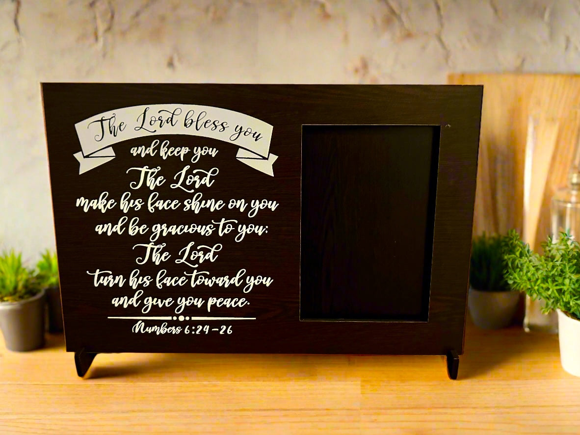 Priestly Blessing Photo Frame- Aaronic Blessing