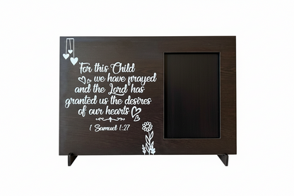 #1 Wooden Photo Frames- Wrap your memories in the Word of God