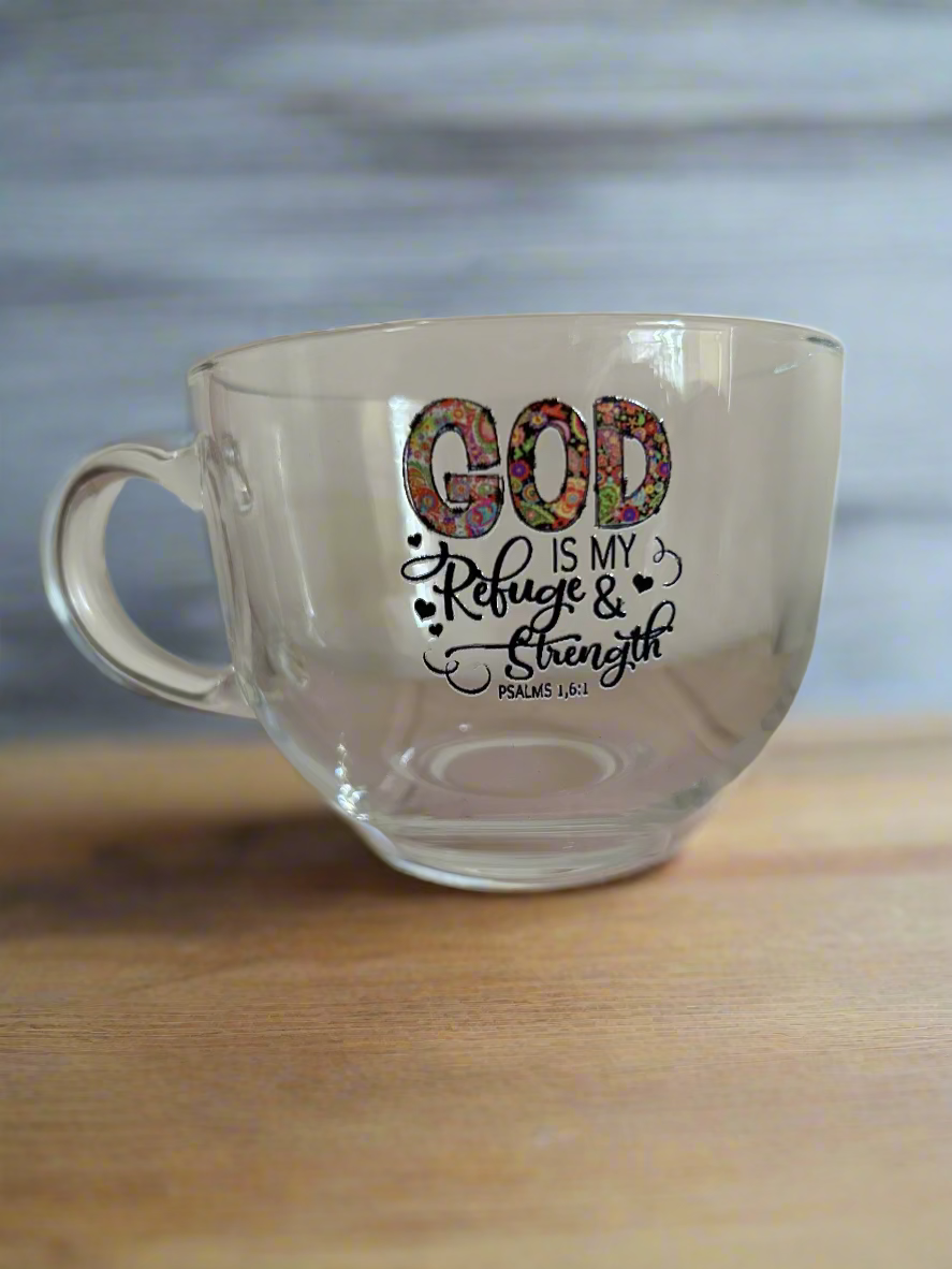 #3 Glass Cups, One of a type
