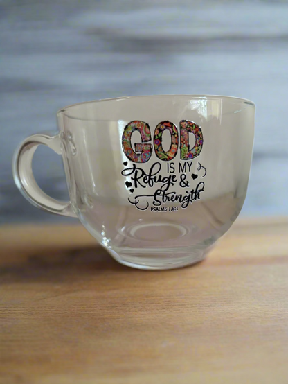 #3 Glass Cups, One of a type