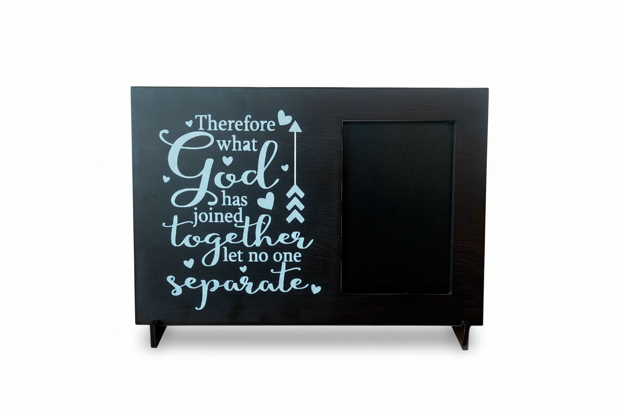 Photo Frames with Timeless Favourite Bible verses (Choose from 07 different verses)