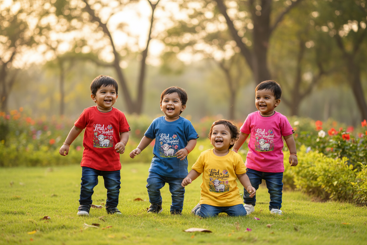 Organic Tees: for Kids: Age Group 3 to 5 years