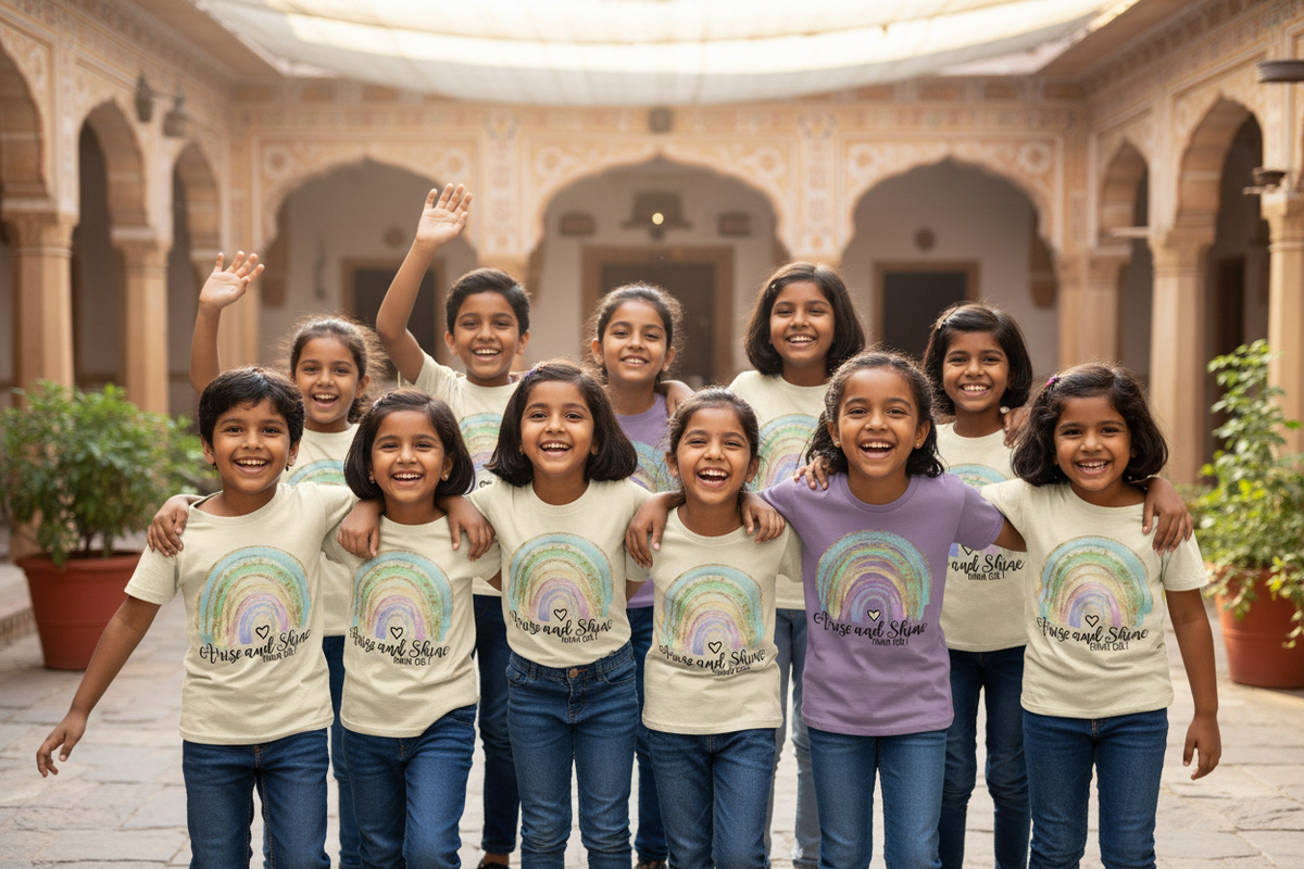 Organic Tees: for Kids: Age Group 6 to 7 years