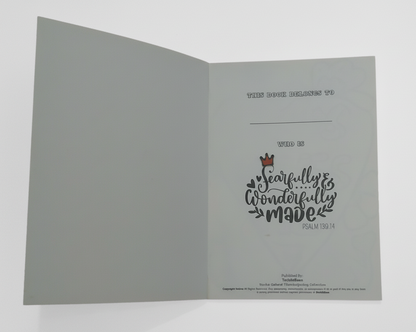 #9 Colour Bible Verses and Promises- 37 page colouring book for children