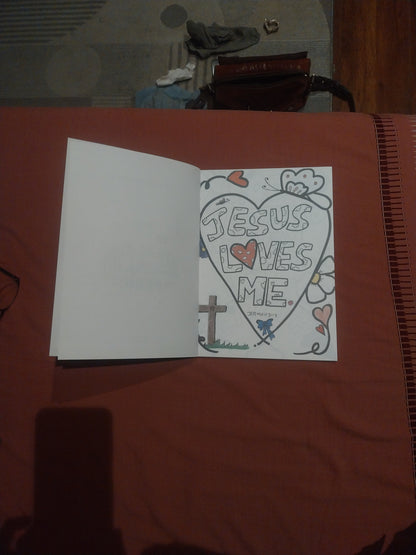 #9 Colour Bible Verses and Promises- 37 page colouring book for children