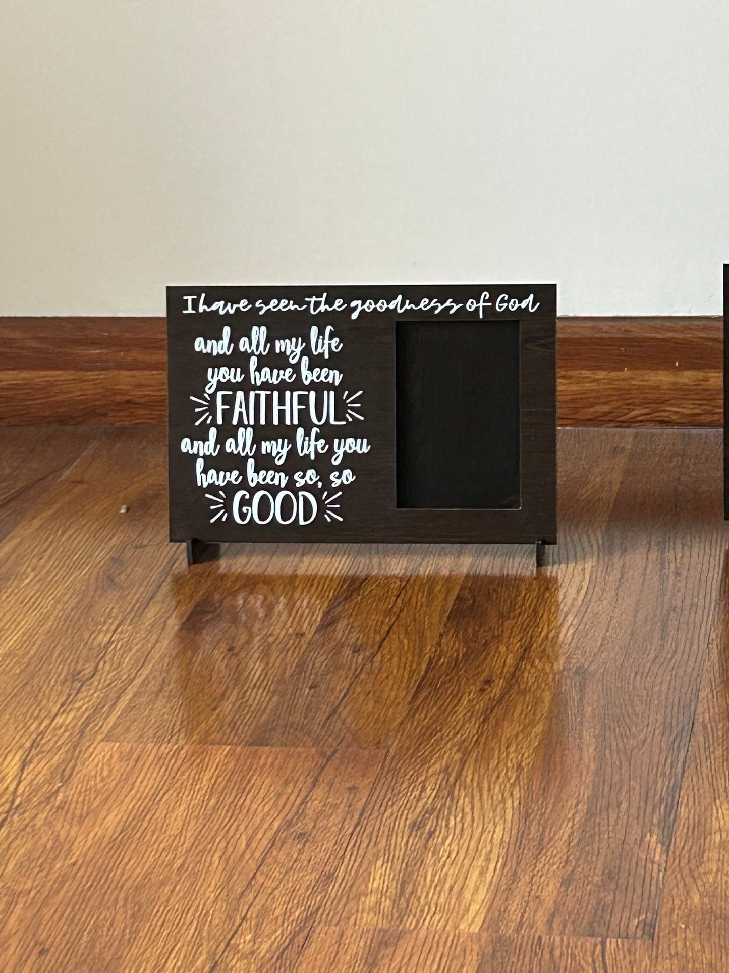 #1 Wooden Photo Frames- Wrap your memories in the Word of God