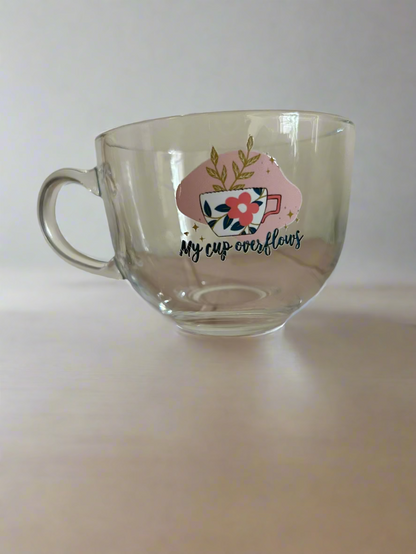 #3 Glass Cups, One of a type