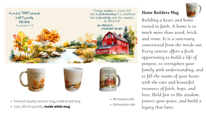 Ceramic Mug (11oz, 325ml) Inspiring Daily Faith