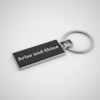 Silver Metal Keychains- Choose from 10 appealing verse options