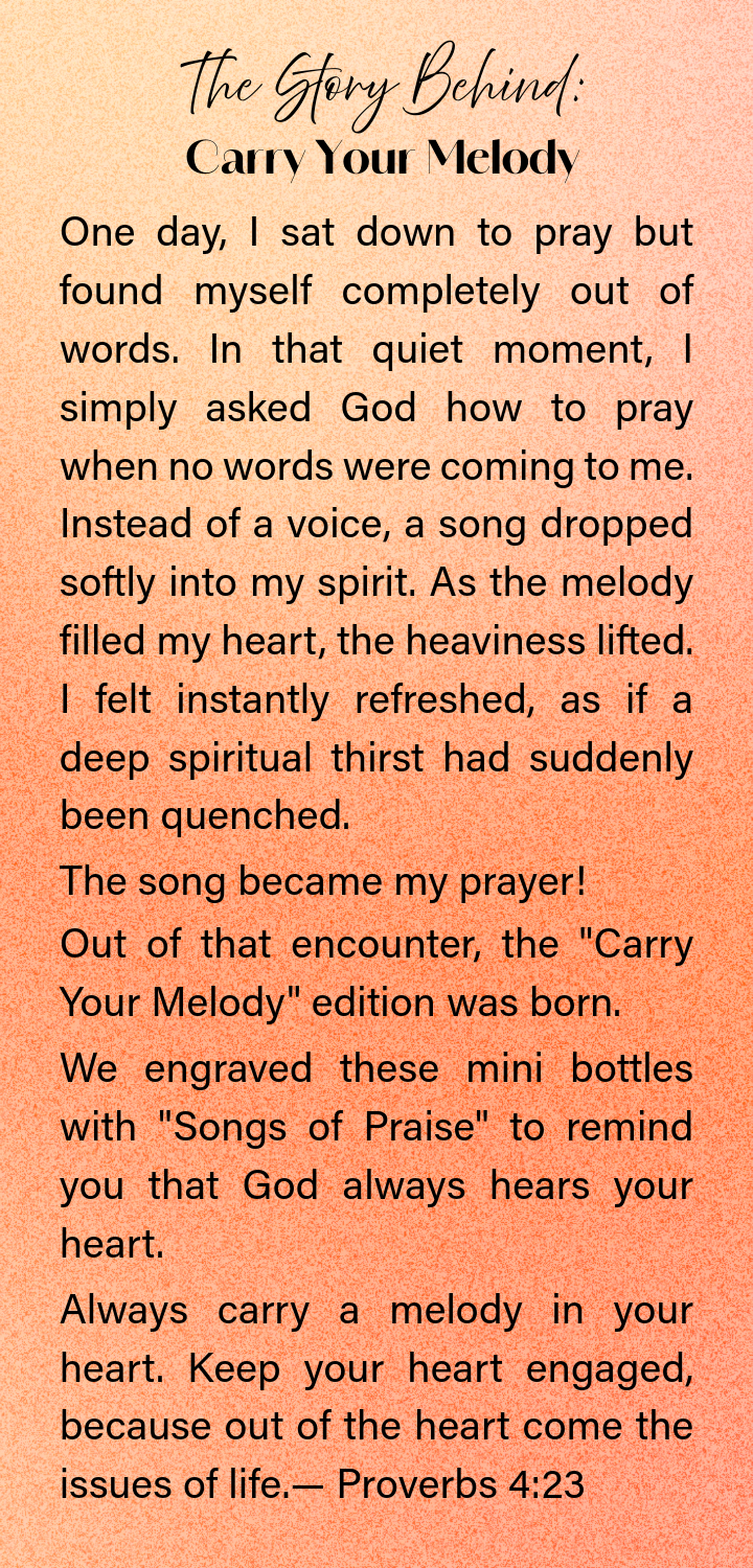 Your Melody Edition: Engraved Mini Steel Bottle