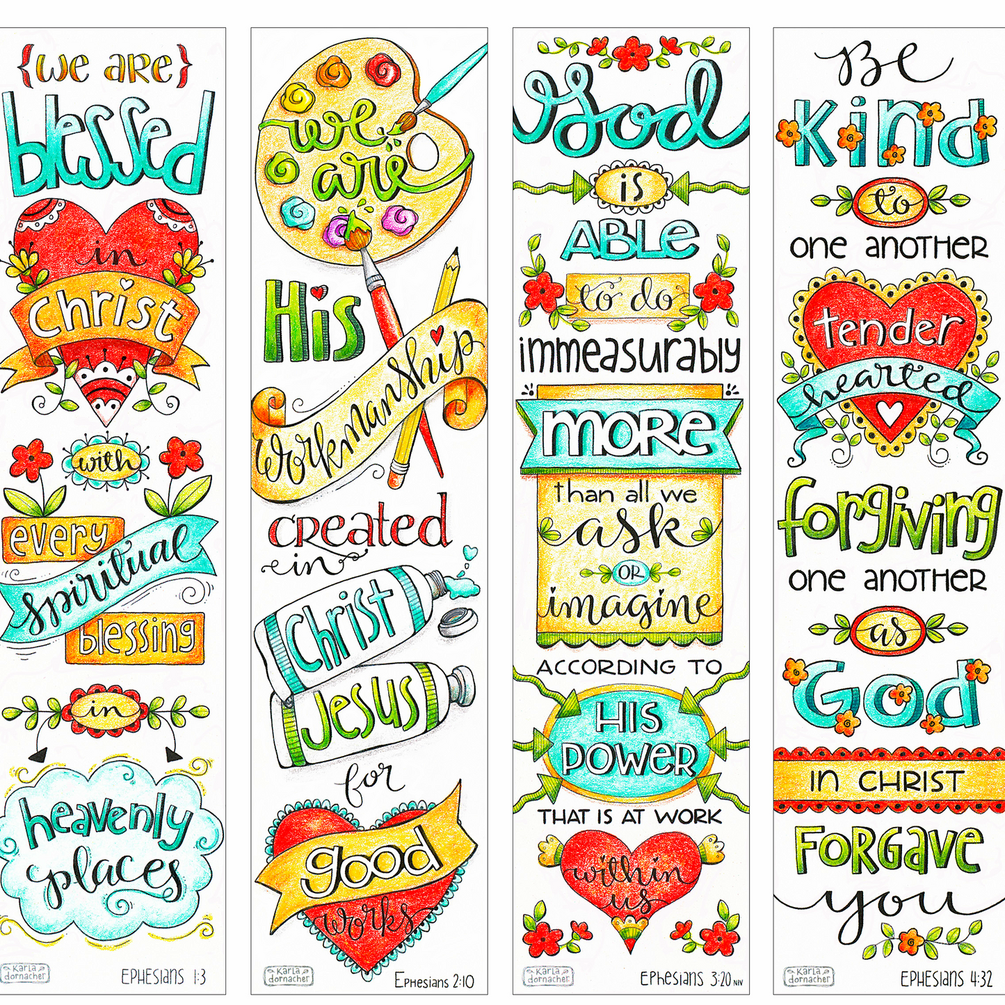 Bookmarks: Beautifully illustrated premium quality bookmarks