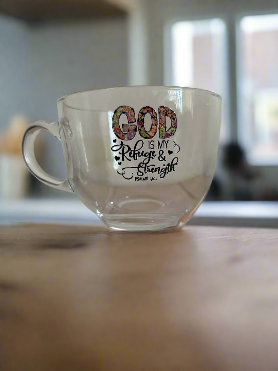 #3 Glass Cups, One of a type