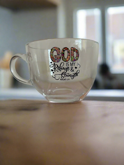 #3 Glass Cups, One of a type