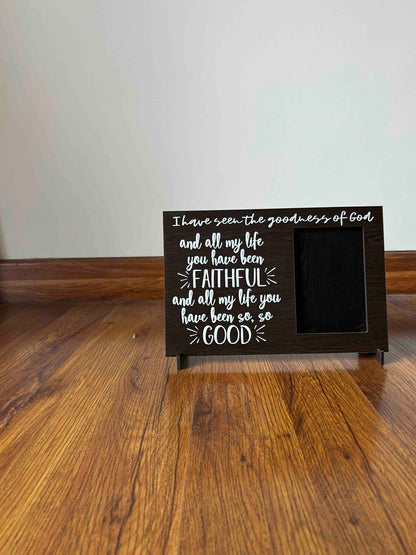 Photo Frames with Timeless Favourite Bible verses (Choose from 07 different verses)