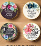 #8 Hand Crafted Wooden Coasters (Set of 4)