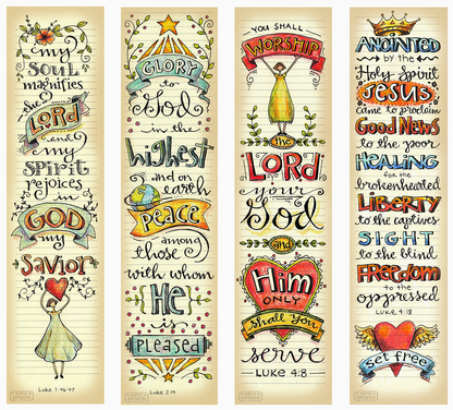 Bookmarks: Beautifully illustrated premium quality bookmarks