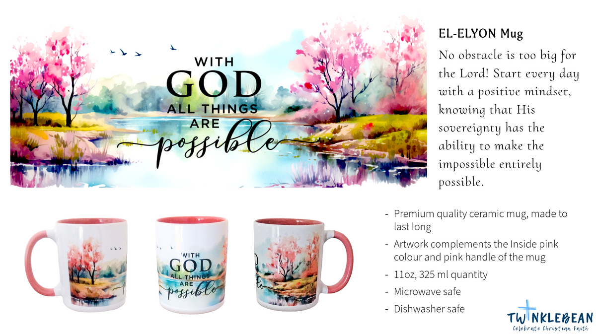 Ceramic Mug (11oz, 325ml) Inspiring Daily Faith