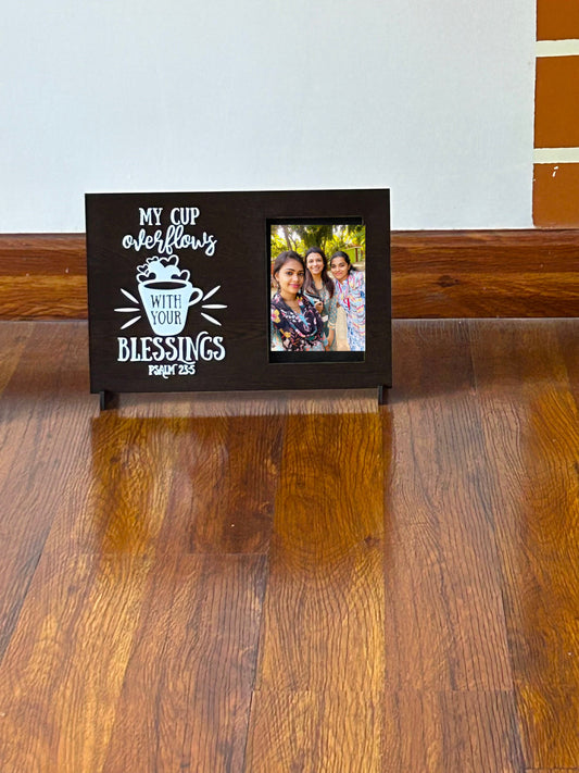 #1 Wooden Photo Frames- Wrap your memories in the Word of God