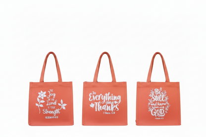 Your everyday companion- Coloured Jute Bags