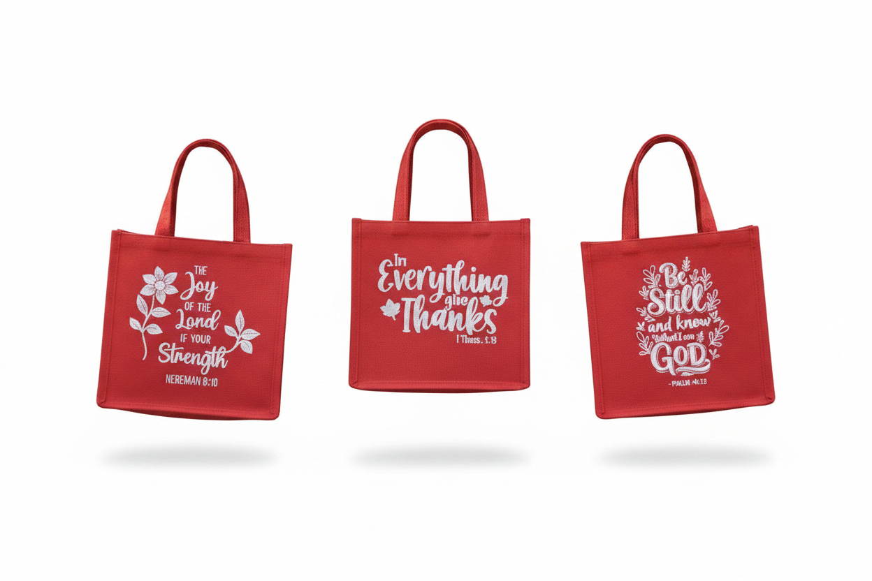 Your everyday companion- Coloured Jute Bags