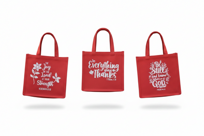 Your everyday companion- Coloured Jute Bags