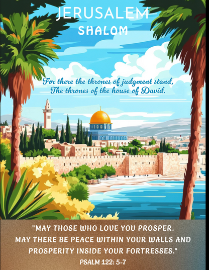 Magnetic Jerusalem Prayer