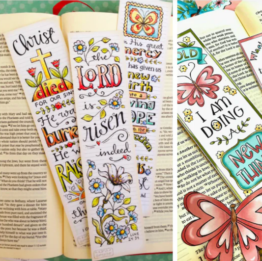 Bookmarks: Beautifully illustrated premium quality bookmarks