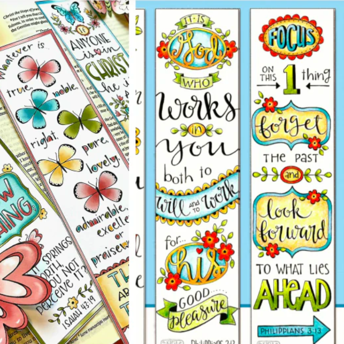 Bookmarks: Beautifully illustrated premium quality bookmarks