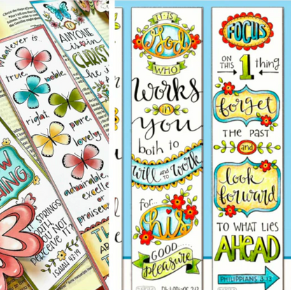 Bookmarks: Beautifully illustrated premium quality bookmarks