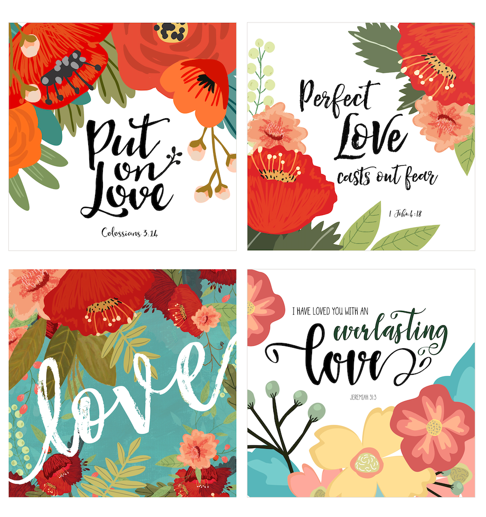 Gift wrap service with personalized Bible verse cards