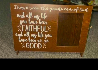 Photo Frames with Timeless Favourite Bible verses (Choose from 07 different verses)