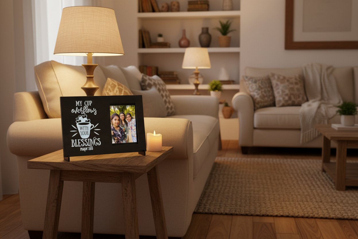Photo Frames with Timeless Favourite Bible verses (Choose from 07 different verses)