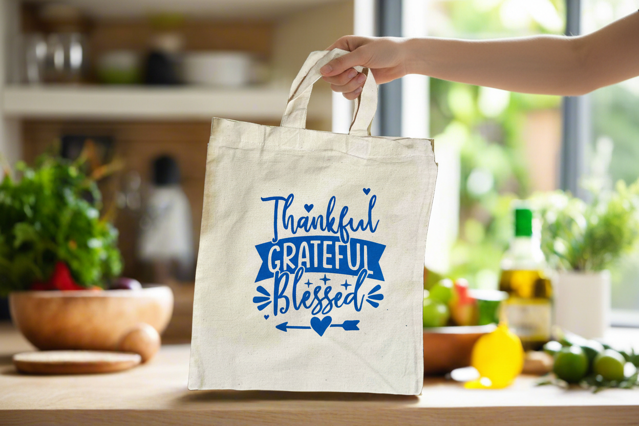 Carry Bags available in 05 options- single colour print