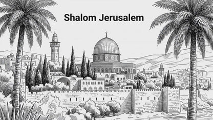 Magnetic Jerusalem Prayer